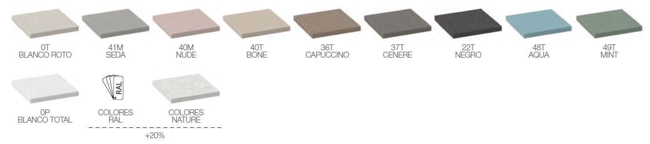 Меламиновый подвесной одиночный умывальник Fiora Making ARCH-00129962 - Вид №12