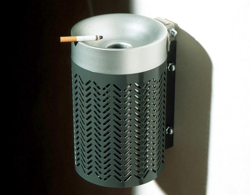 Nola Industrier Стальная пепельница для общественных мест Zigzag sun-id-1435466 - Вид №1