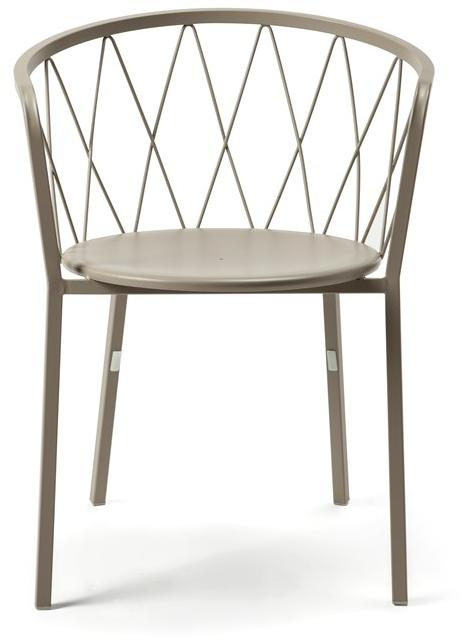 Vermobil Штабелируемый металлический садовый стул с подлокотниками Desiree De301 - Вид №6