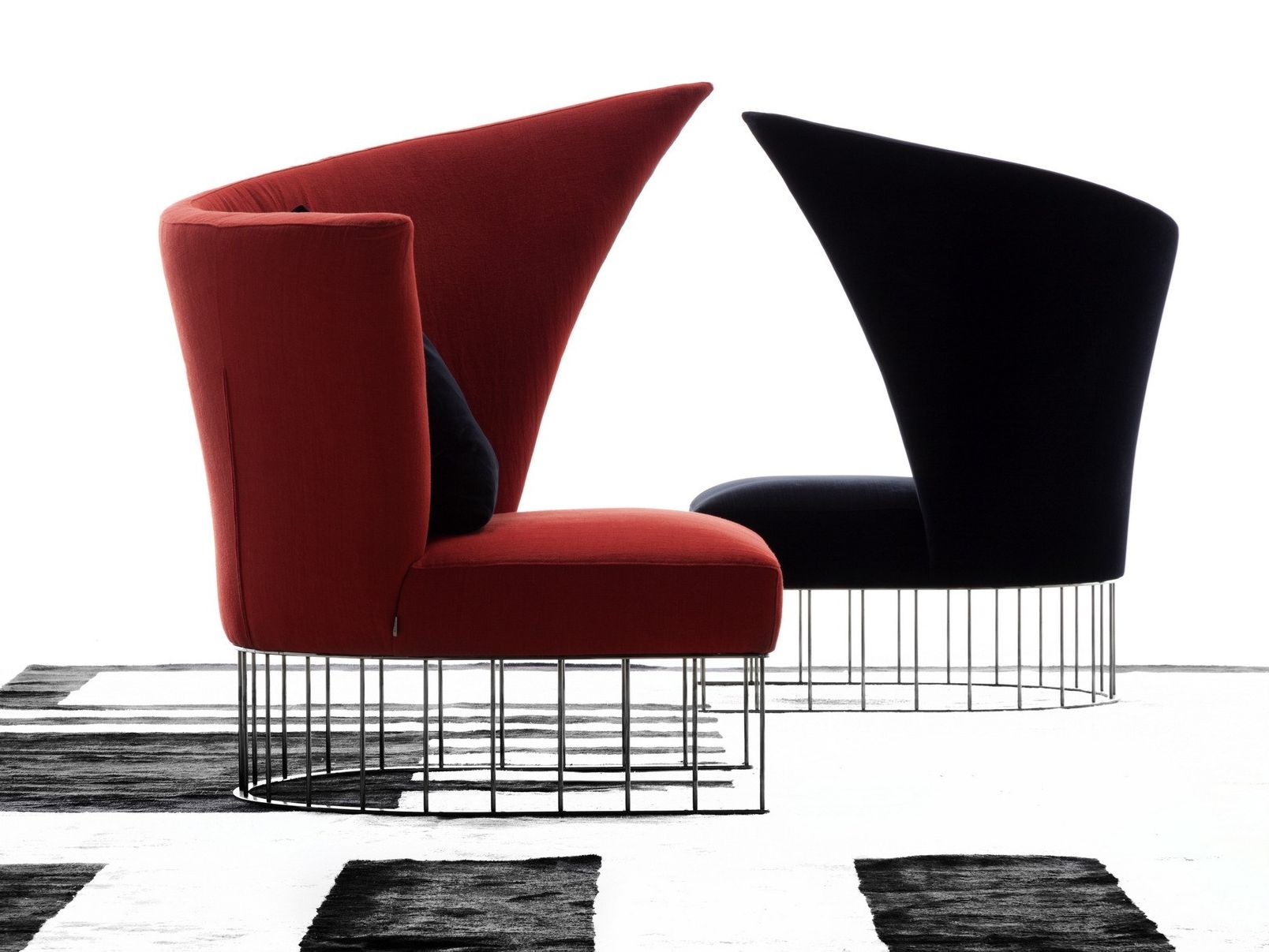 Тканевое кресло ERBA ITALIA VIRGOLA ARCH-00112877 - Вид №9