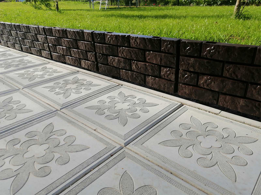 Садовый конструктор, шоколад, 4 шт, длина 180 см, высота 20 см ГеоПластБорд GPBST-164 - Вид №2