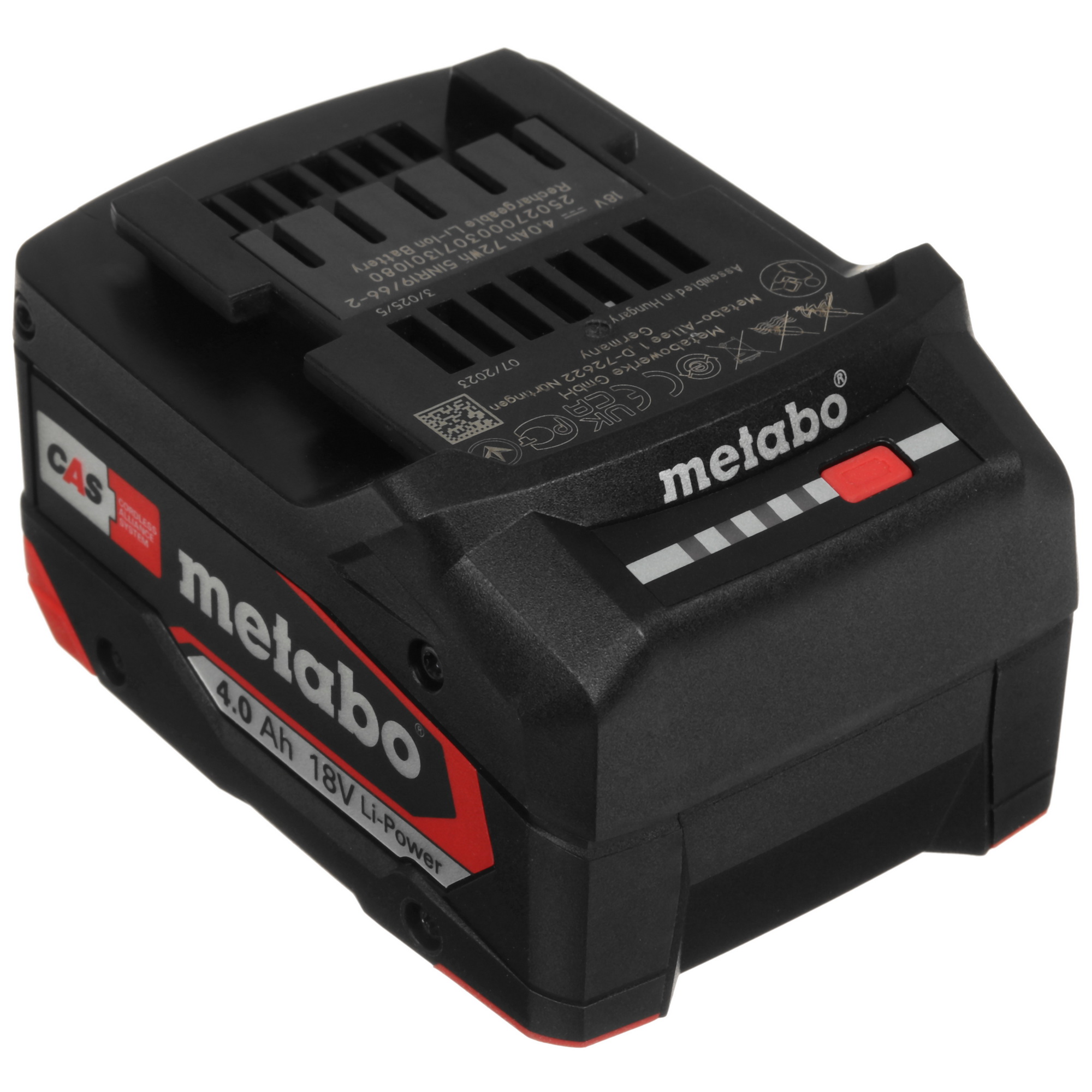 Аккумулятор Metabo 625367000 CAS 18V 5454585 STDN-0011015 - Вид №1