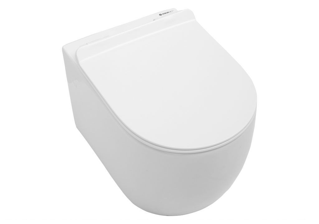 BL102NWHT Подвесной унитаз настенный Белый Aquanet CETUS Китай - Вид №10