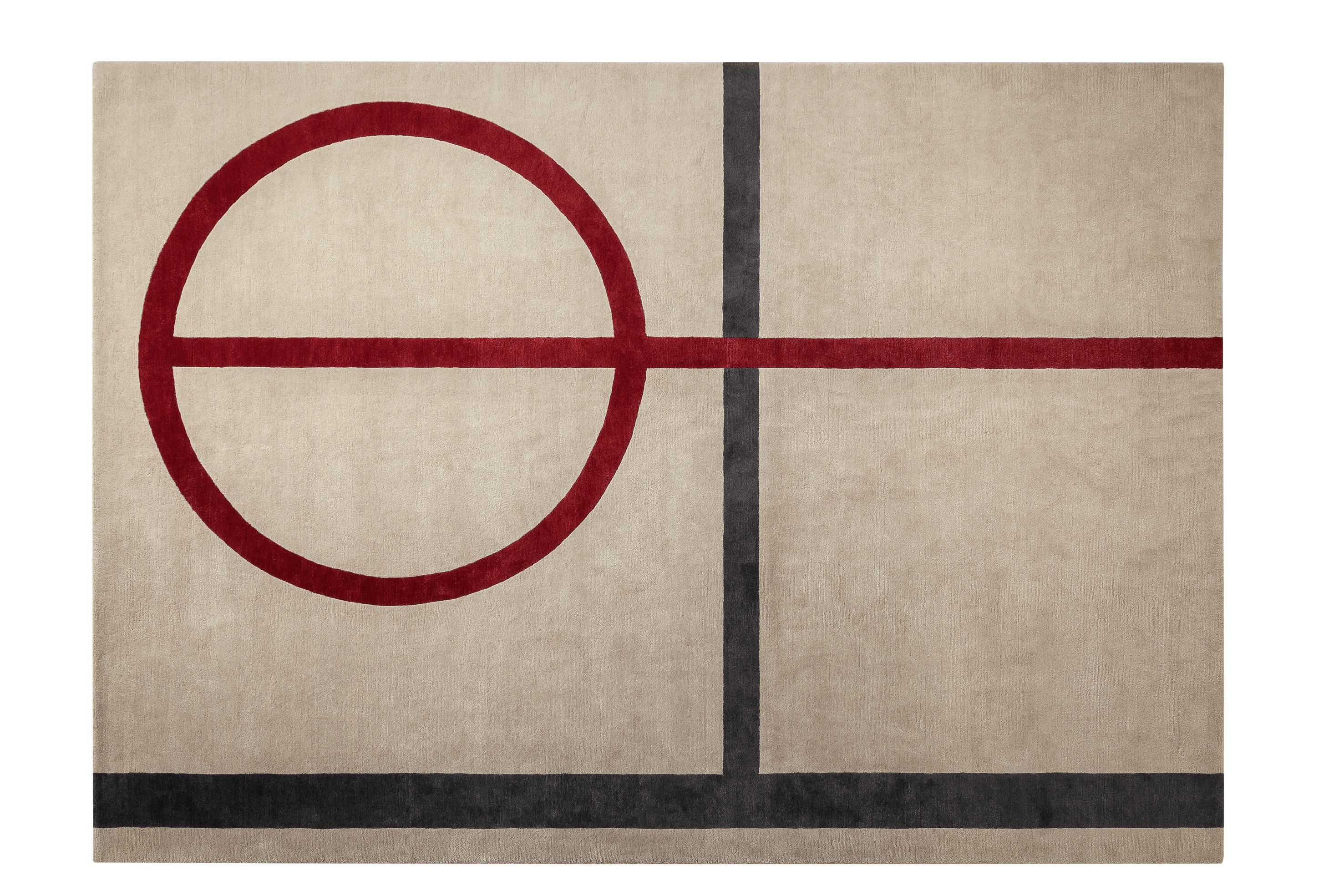 Прямоугольный ковер ручной работы Poltrona Frau коллекция-мебель и аксессуары ARCH-00039759 - Вид №1