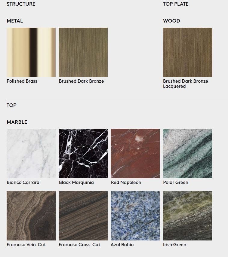 Овальный мраморный стол для гостиной Eramosa ETRO Home Interiors ARCH-00128146 - Вид №5