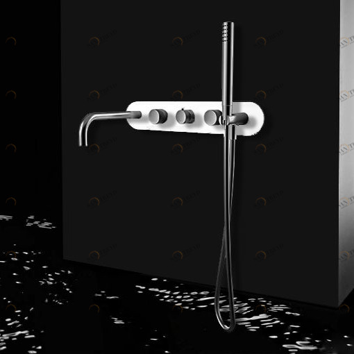 Смеситель термостатический для ванны 7MACOKTV1-EST Geda Nextage Macò скрытого монтажа 7MACOKTV1EST