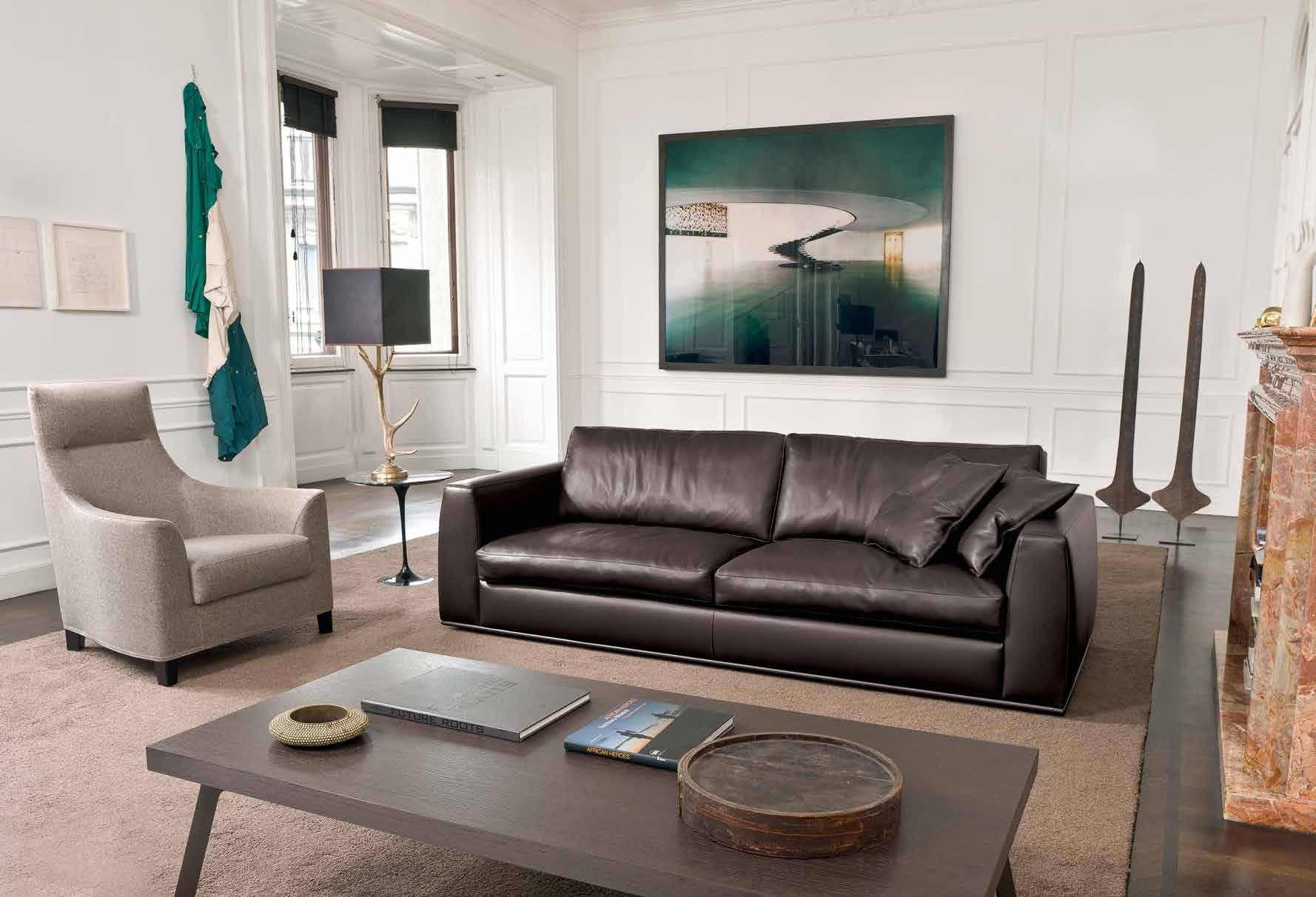 3-местный кожаный диван CTS SALOTTI Энди ARCH-00131444 - Вид №2