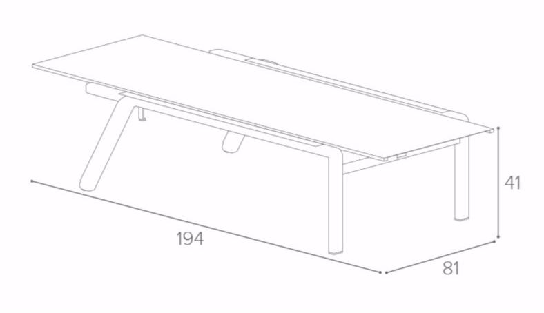 Royal Botania Садовая кушетка с откидной спинкой batyline® Alura sun-id-1428035 - Вид №4