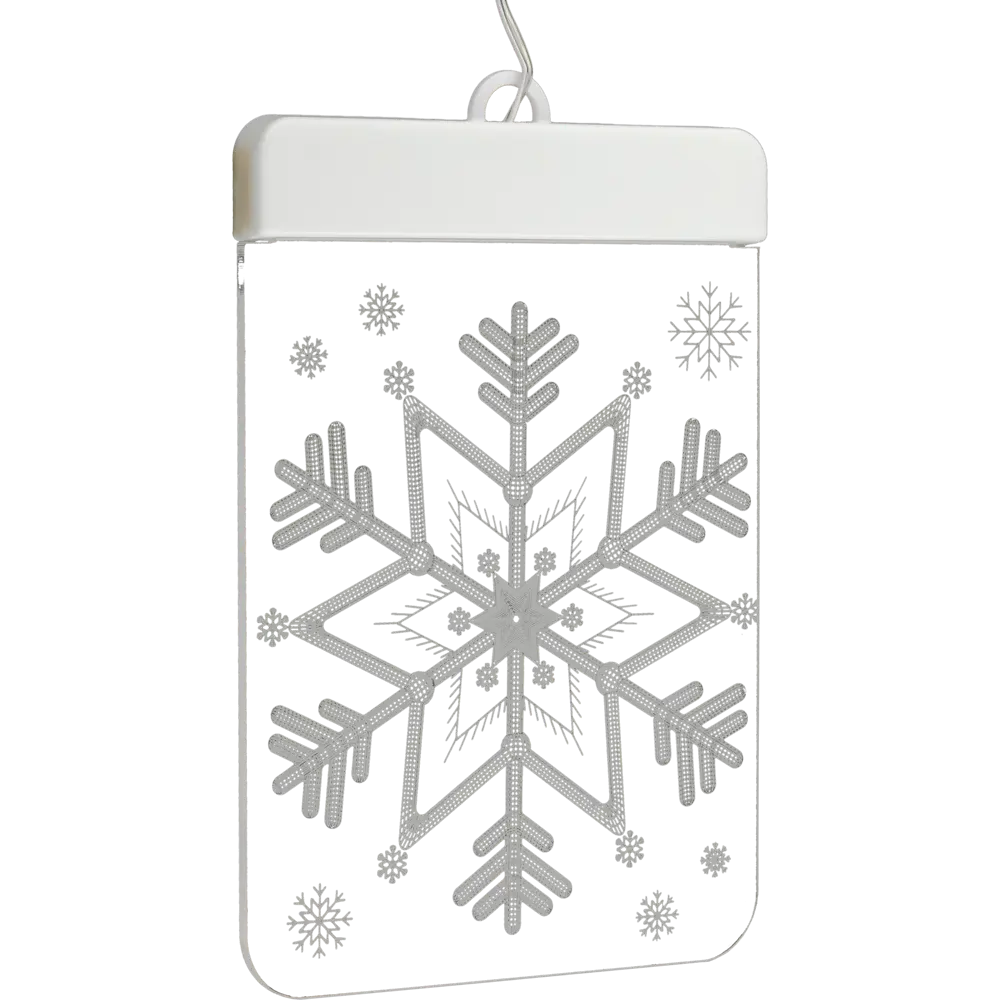 Светильник светодиодный Ritter Snowflake 3D 29292 0 на батарейках STLM-2167869 - Вид №1