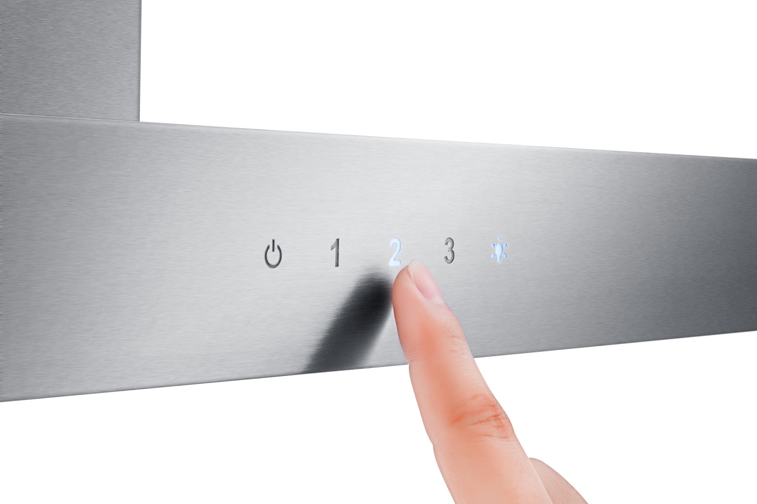 1113999 Вытяжка каминная KRONA RUT 600 3P-S серебристый STDN-0049772 - Вид №2