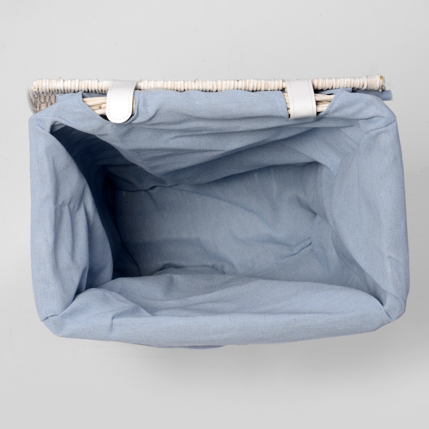 WB-450-L Lippe Плетеная корзина для белья с крышкой WasserKRAFT  - Вид №3