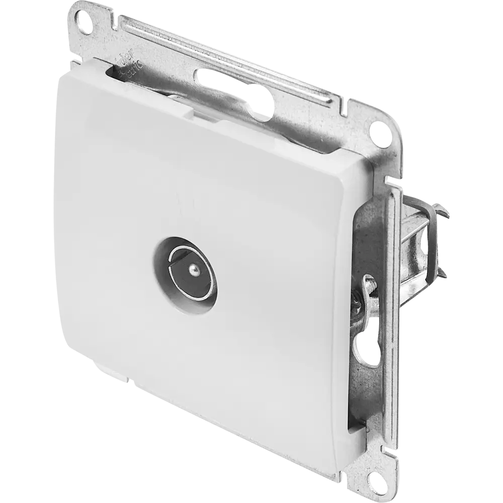 Schneider Electric Glossa - Встраиваемая ТВ-розетка для чистого сигнала 86710148 STLM-0070770 - Вид №1