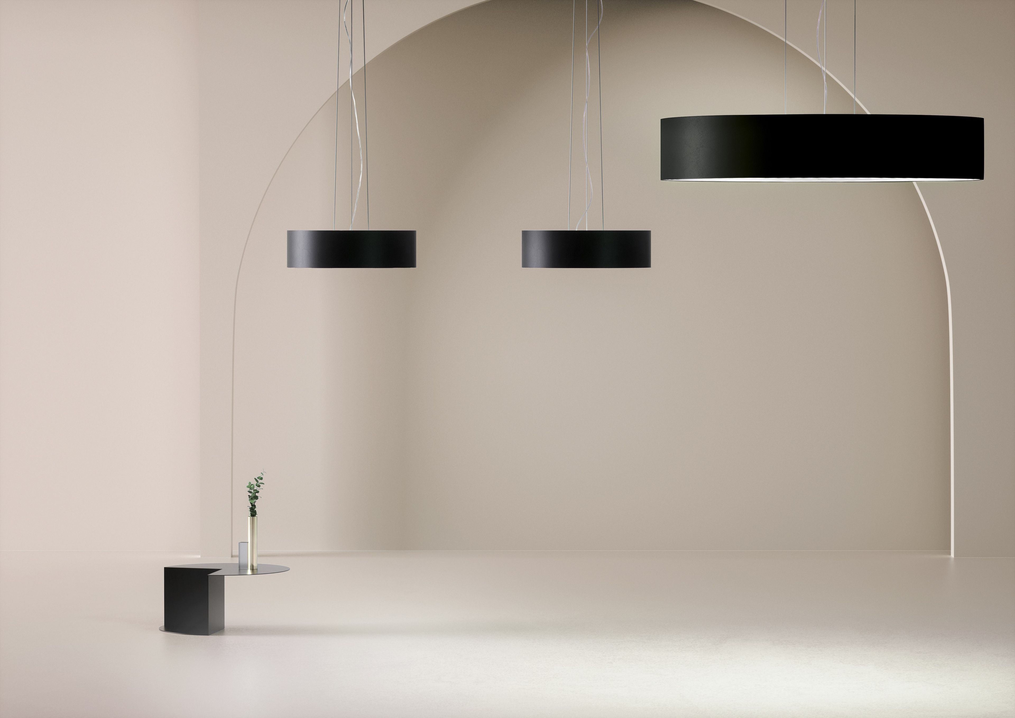 Подвесной светильник из искусственной кожи AXOLIGHT Кожа ARCH-00046151 - Вид №2