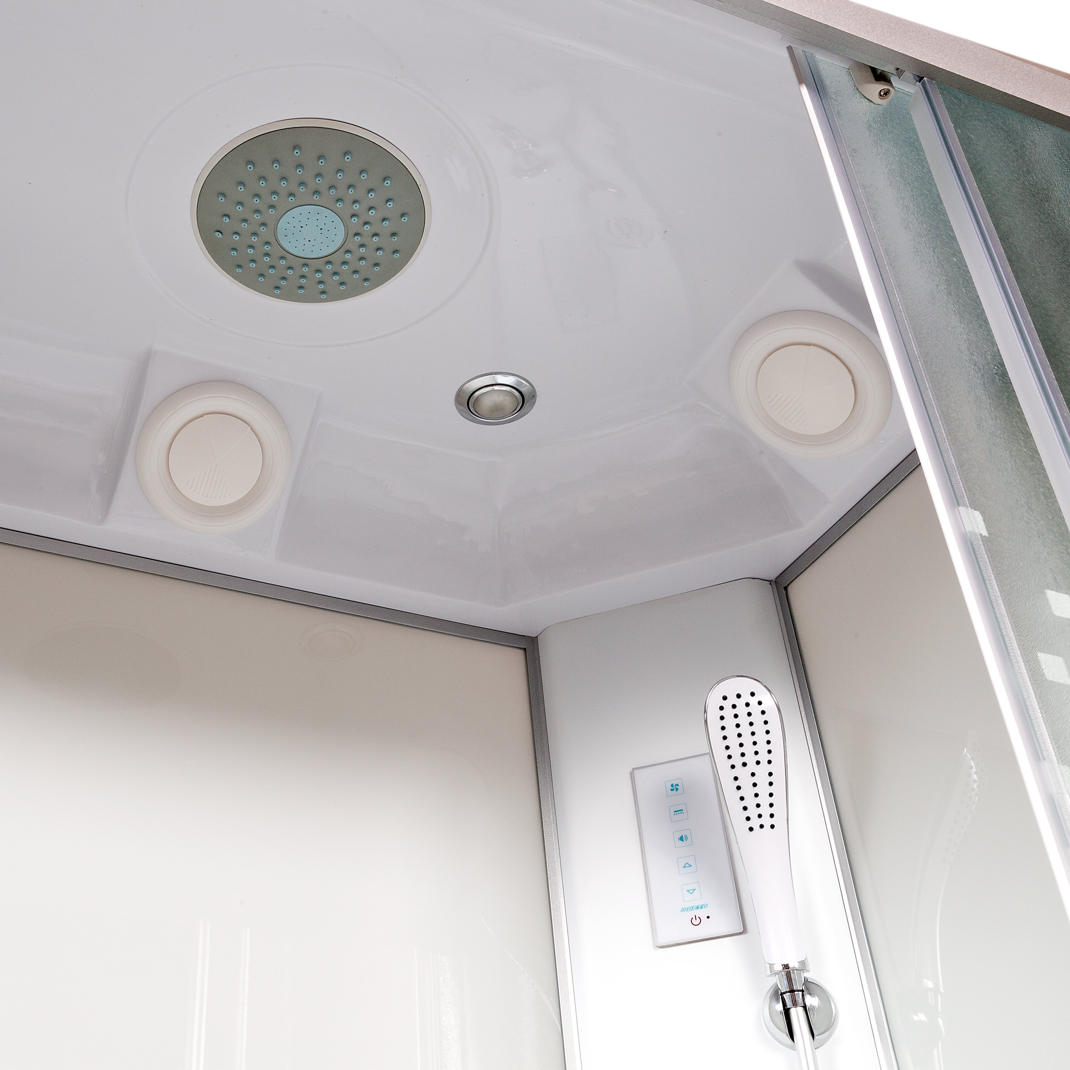 BМ1510 с гм. и эл. BLACK Душевая кабина DETO Серия ВМ L 902 L с гм. и эл. - Вид №5