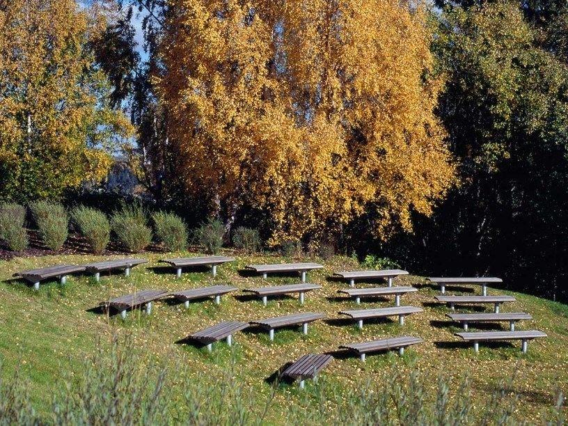 VESTRE Скамья из стали и дерева без спинки Urban sun-id-1427093 - Вид №5