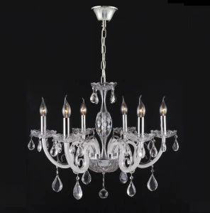Подвесная люстра Crystal Lux Glamour SP-PL6 CRYSTAL LUX ДИЗАЙНЕРСКИЕ, GLAMOUR 059115 Прозрачный