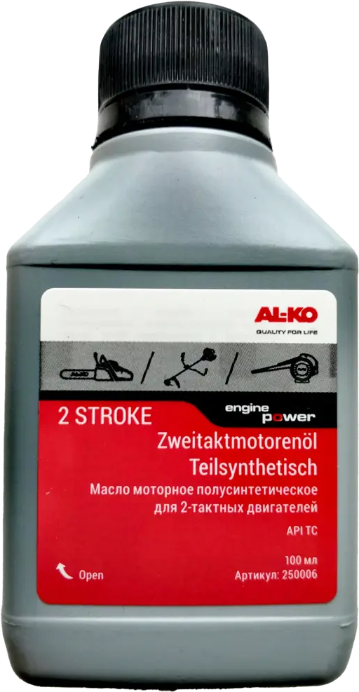 Полусинтетическое масло AL-KO для двухтактных двигателей 0.1 л 89359171