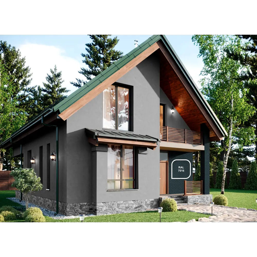 Jobi Siloxanfassad - фасадная краска с эффектом декоративной штукатурки 87003758 STLM-1490188 - Вид №7