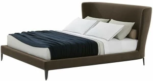 Poliform Двуспальная кровать из ткани Gentleman