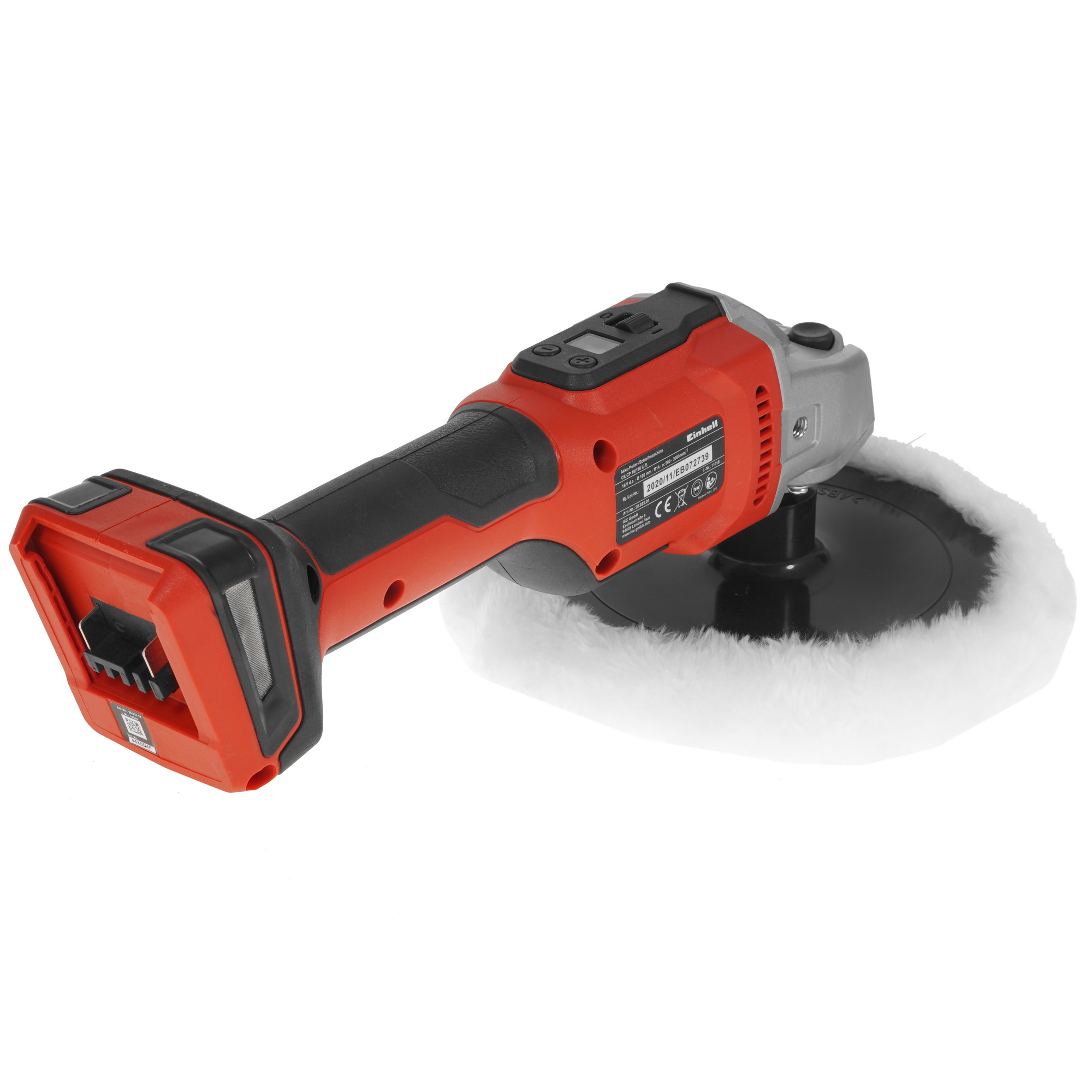 Полировальная машина Einhell PXC CE-CP 18/180 Li E-Solo Power X Change 18V  , Без ЗУ, Без АКБ 5311654 STDN-0110249 - Вид №1