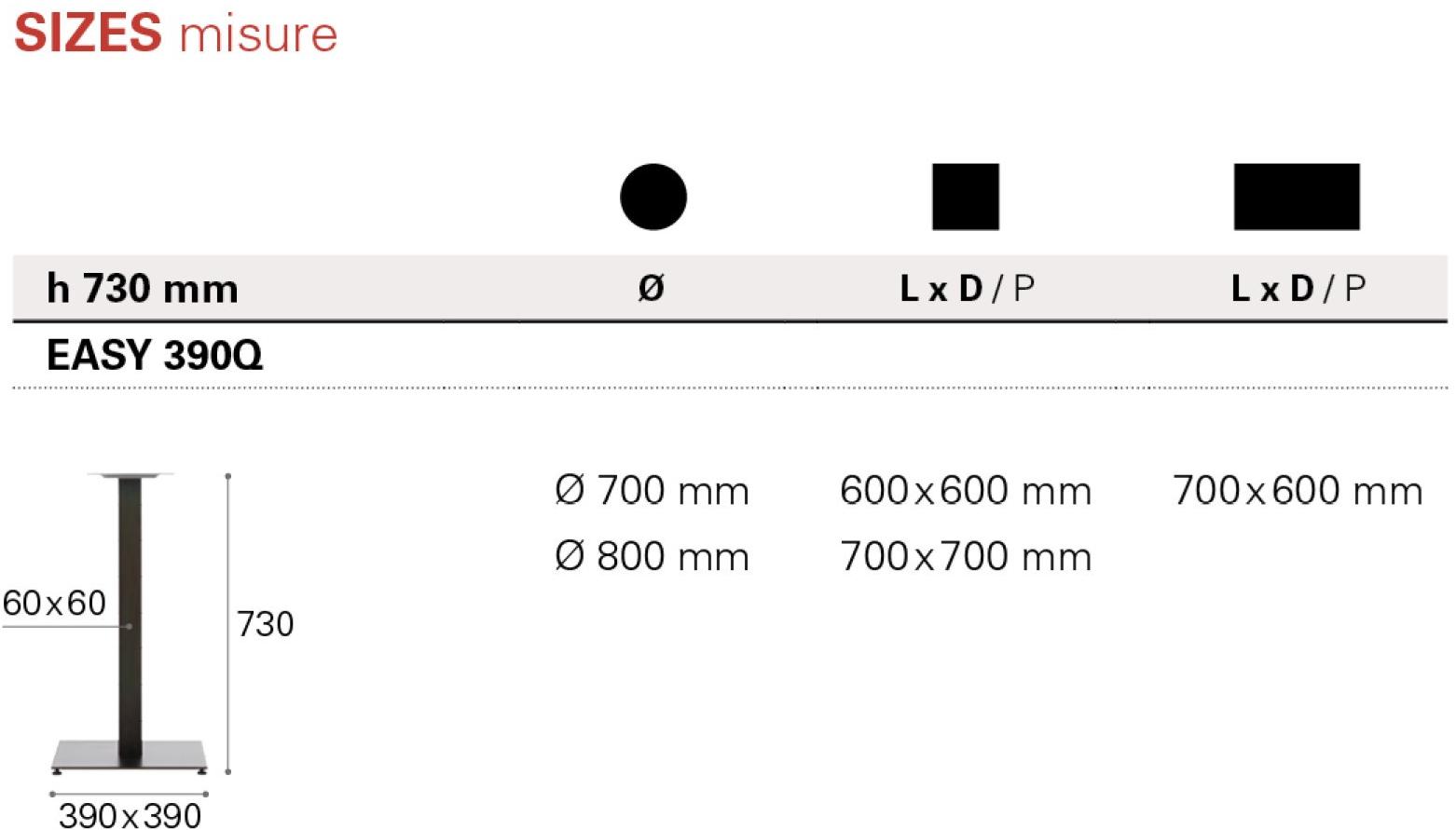 Nitesco Квадратный стол Easy sun-id-1357963 - Вид №1