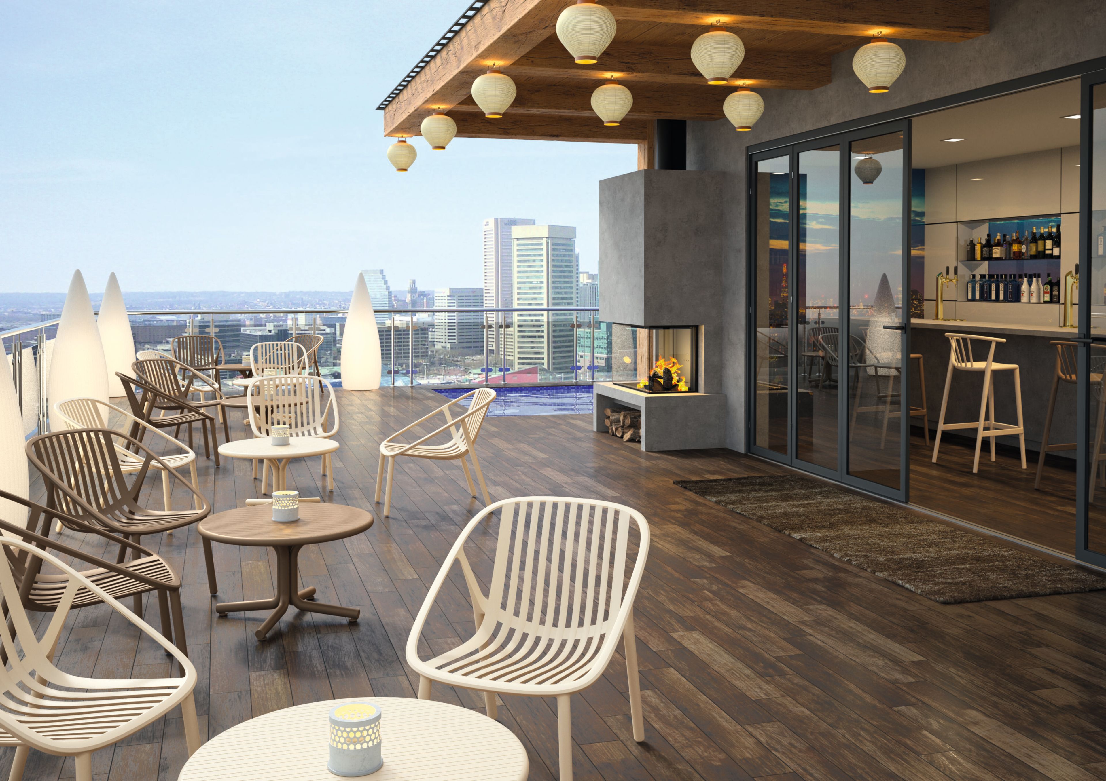 Стул из полипропилена Resol Bini ARCH-00047973 - Вид №2