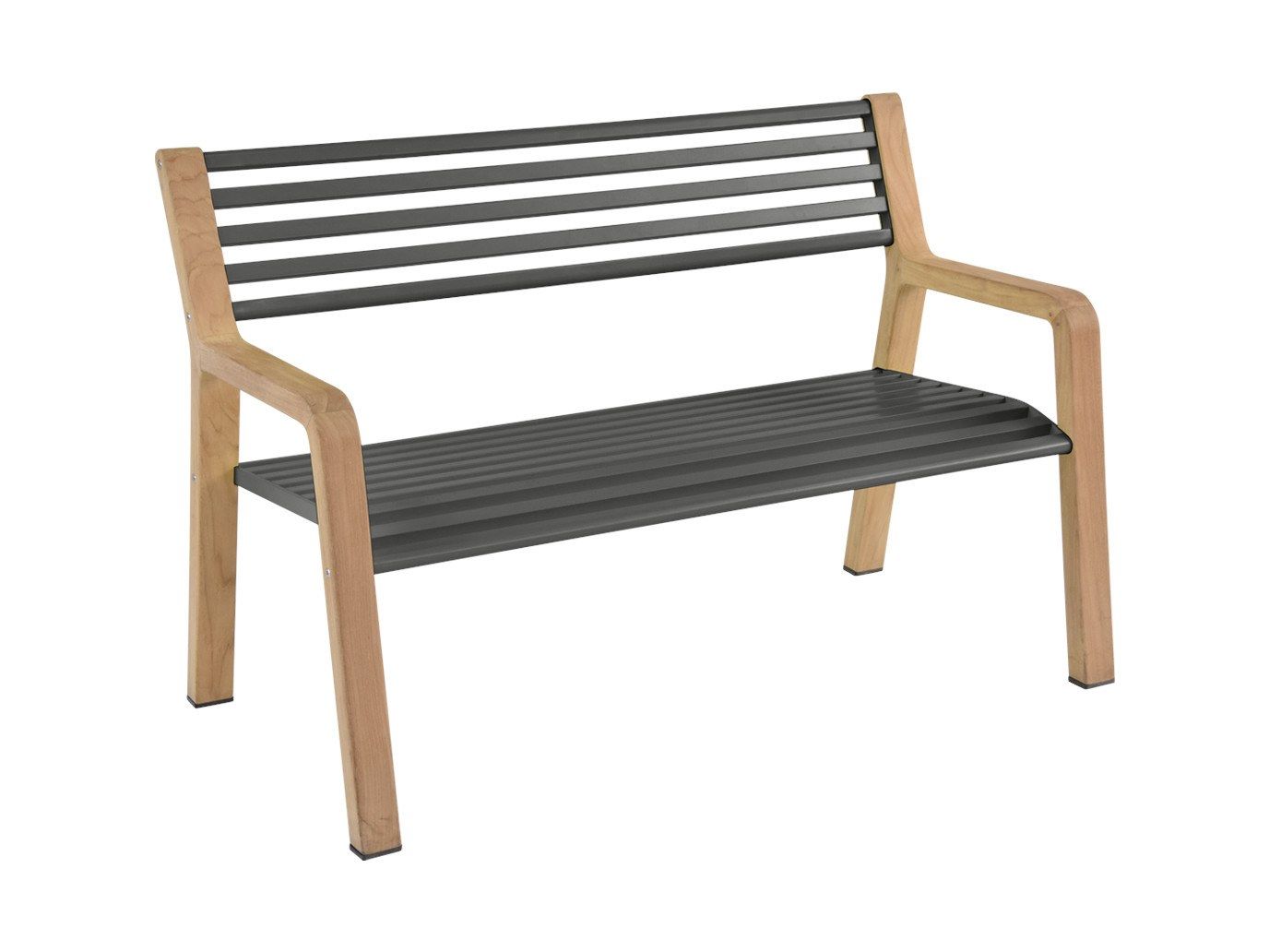 Садовая скамейка с подлокотниками и спинкой Fermob Somerset ARCH-00039219 - Вид №18