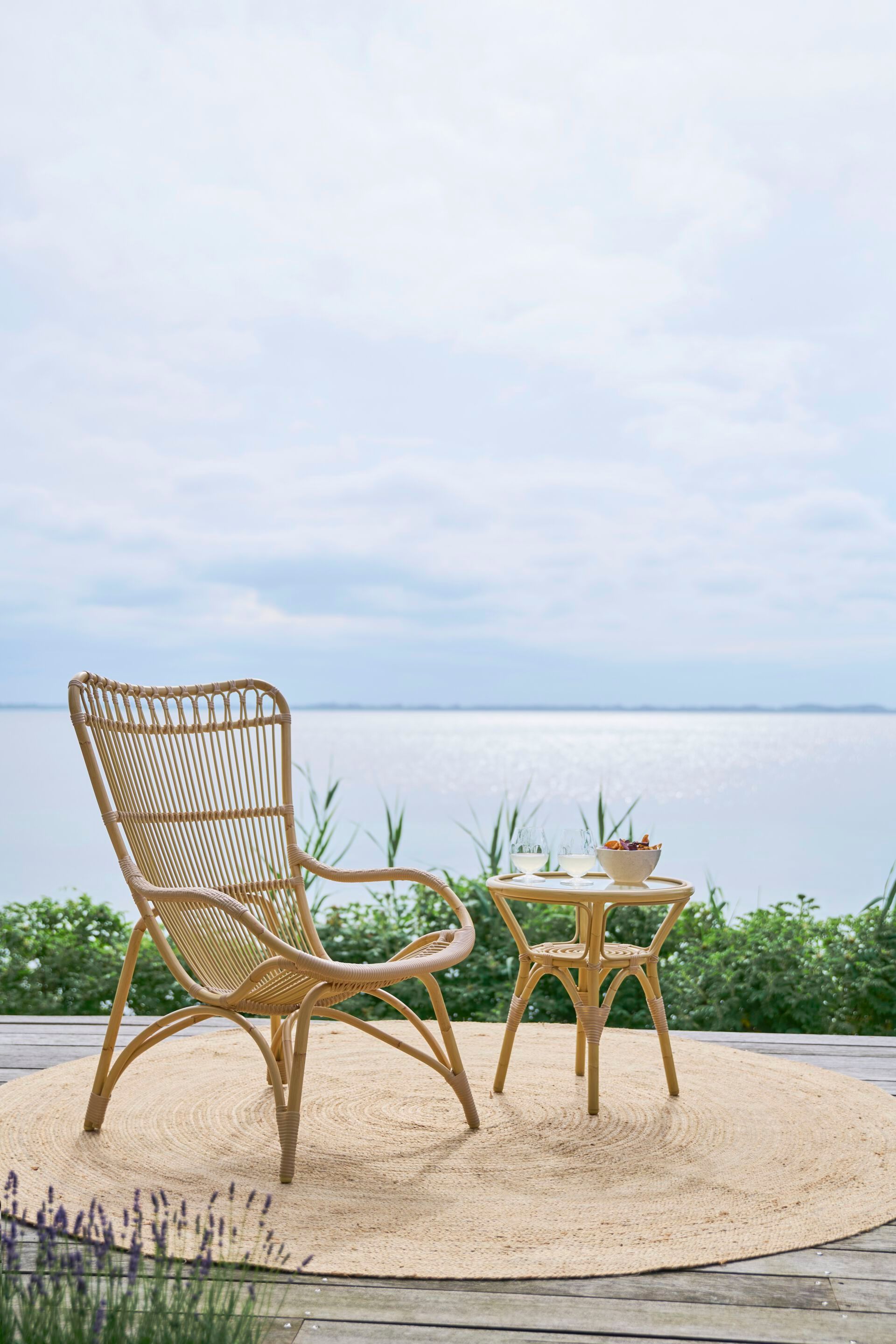 Стеклянный садовый столик, Alu-Rattan и ArtFibre Sika Design Exterior ARCH-00046786 - Вид №2