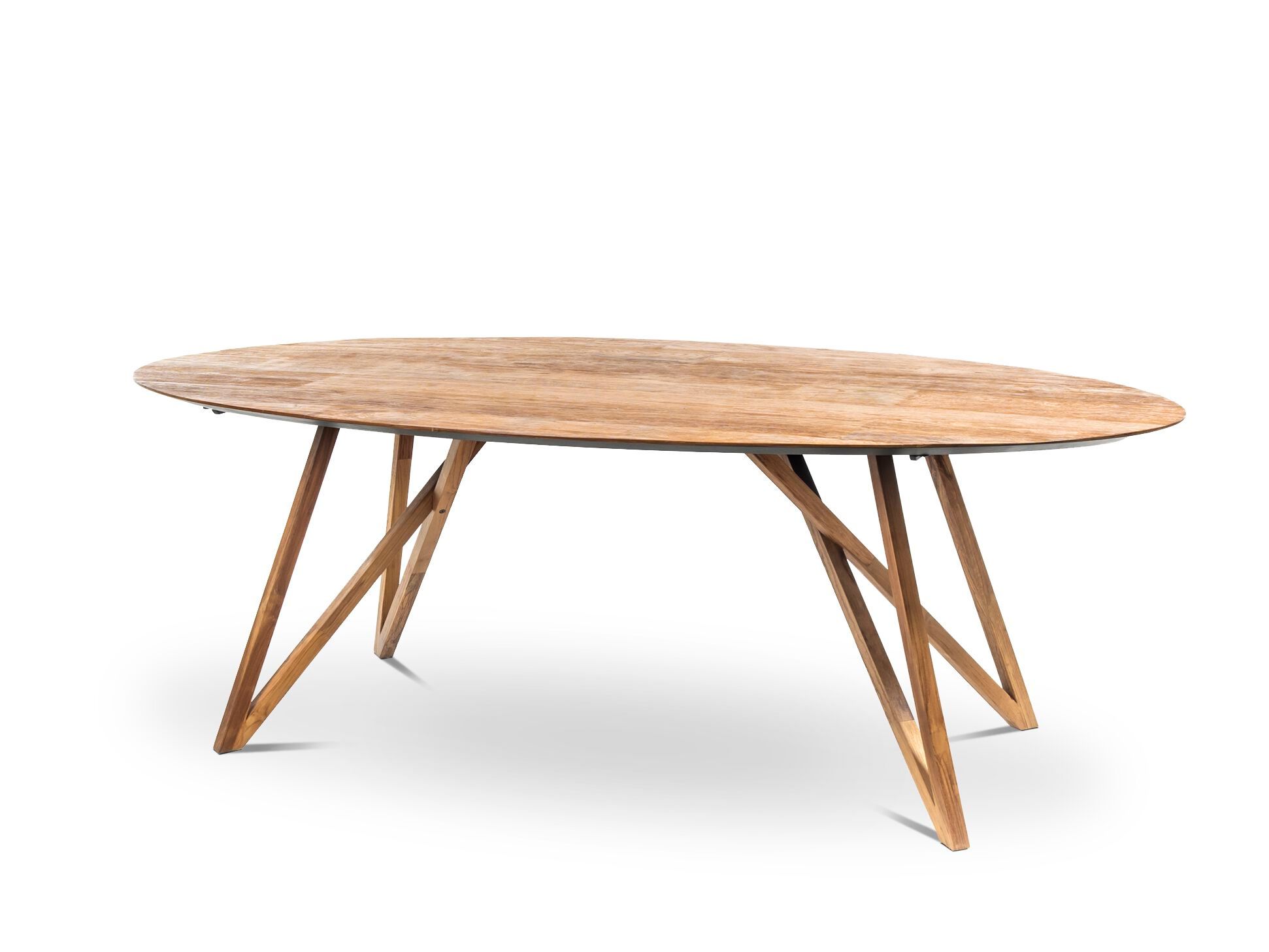 Овальный стол из тикового дерева Pilma SPIDER ARCH-00090323