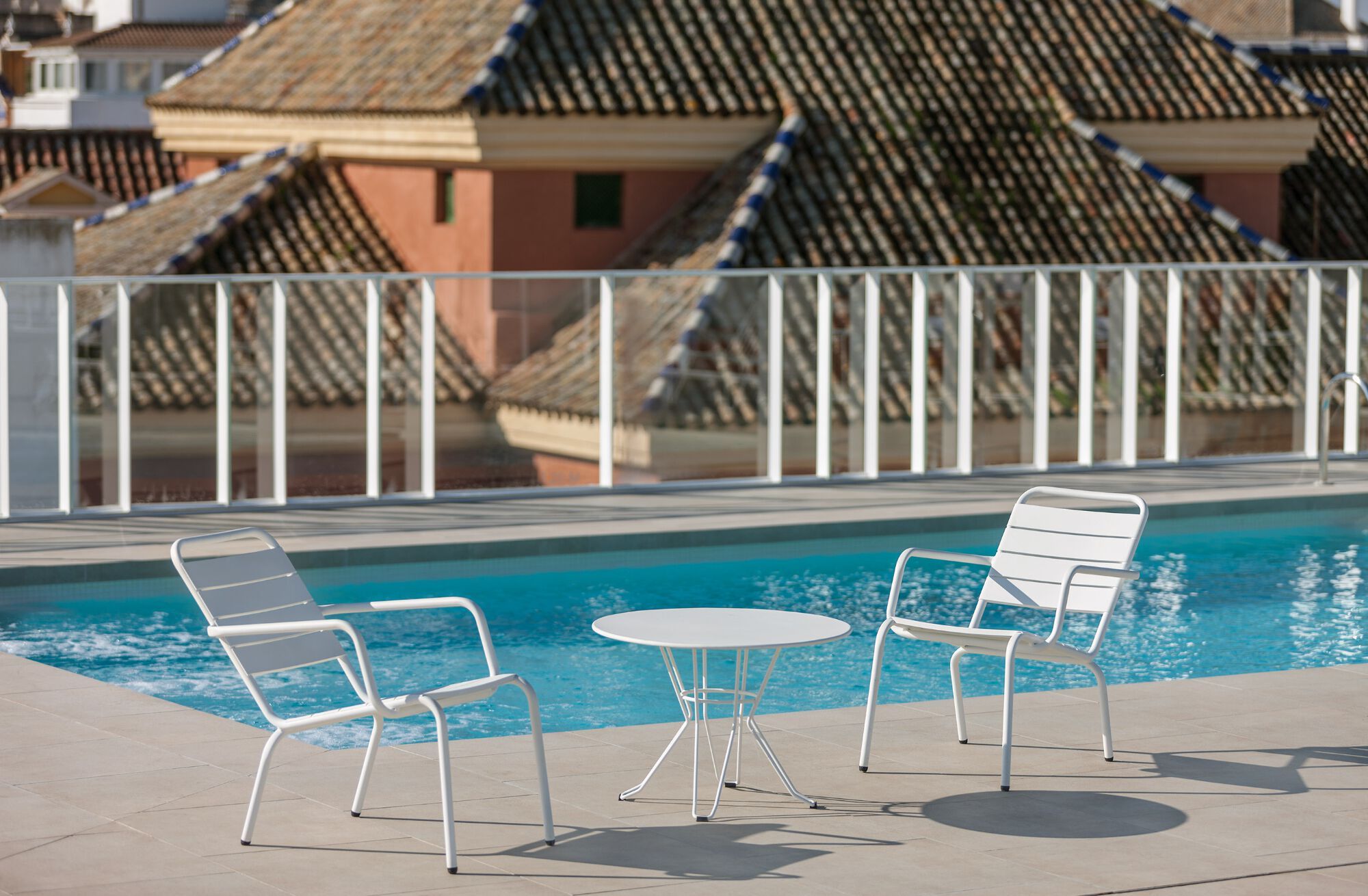 Алюминиевый штабелируемый садовый стул iSimar Barceloneta ARCH-00148797 - Вид №2