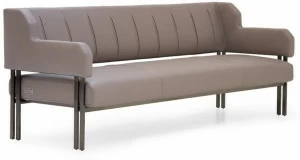 Tonino Lamborghini Casa 3-х местный диван из оленьей кожи Vaud