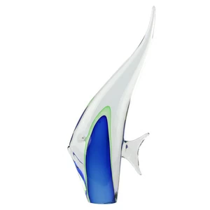 3881 ORIGINALMURANOGLASS Скульптура Рыба Опах - муранское стекло OMG 16 см