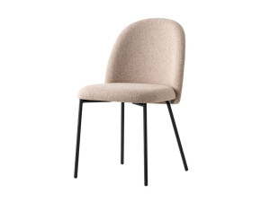 Тканевый мягкий стул с металлическими ножками