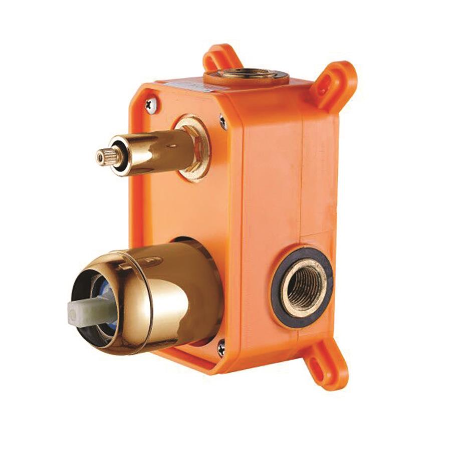 BB45037228 Bienbanyo Bien Water Flowbox Square & Round Скрытый смеситель для ванны 2F - Скрытая часть - Розовое золото 