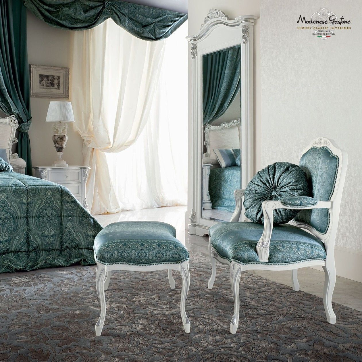 Кресло с подлокотниками Modenese Luxury Interiors Bella Vita ARCH-00048225