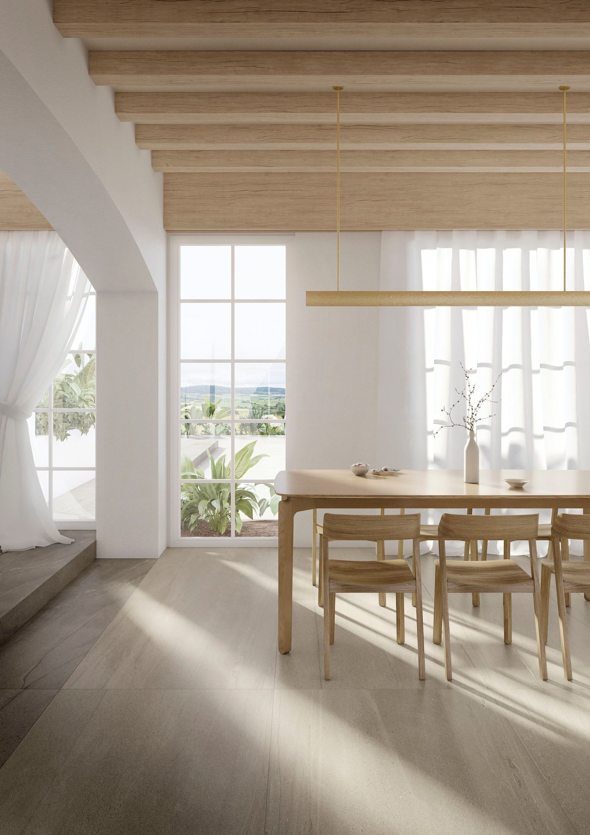 Пол / облицовка керамогранита для интерьера с эффектом камня ARIOSTEA активный базальтовый камень ARCH-00016484 - Вид №3