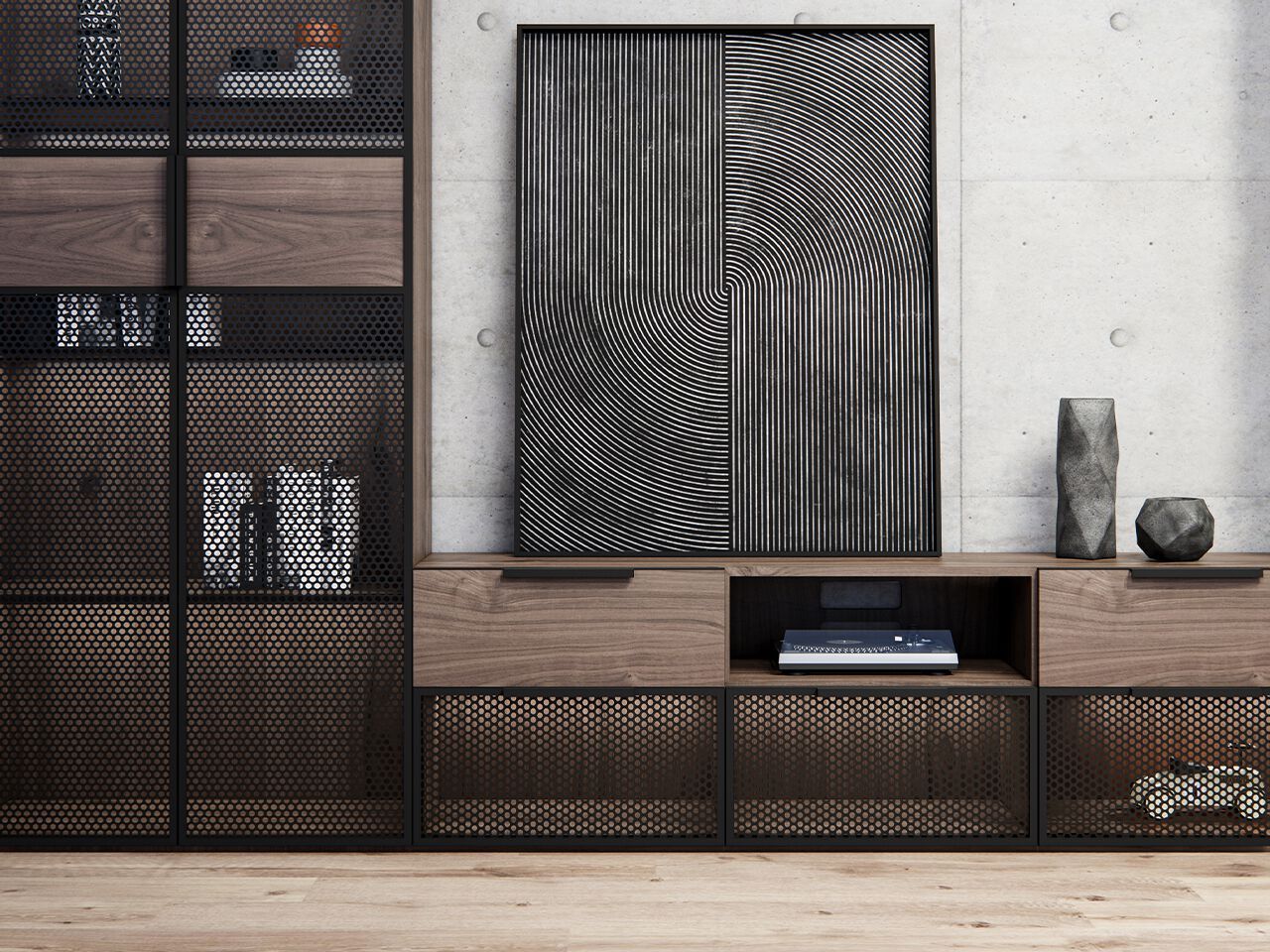 Оборудованная стена MaxForm Enigma ARCH-00130965 - Вид №4