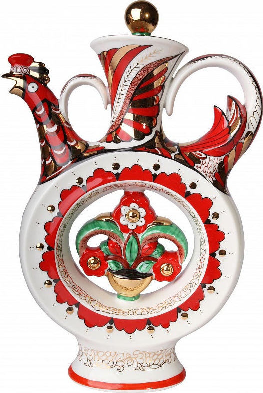 82215 Императорский фарфоровый завод Графин звуковой эффект "Куманец" Фарфор твердый 