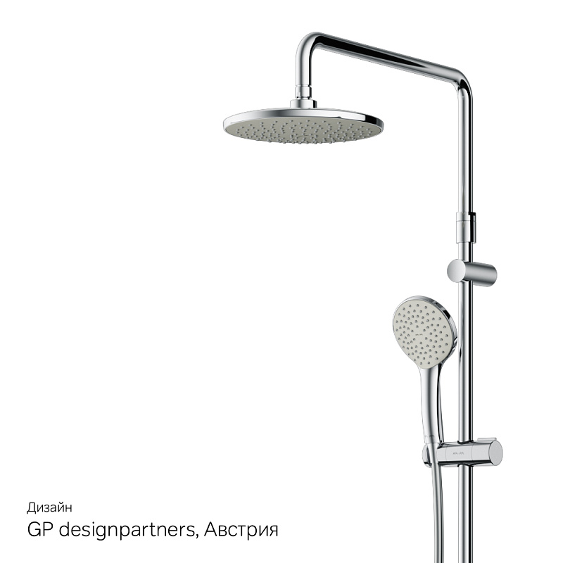 F40885A24 набор: душевая система смеситель д/душа хром шт. AM.PM X-Joy  - Вид №8