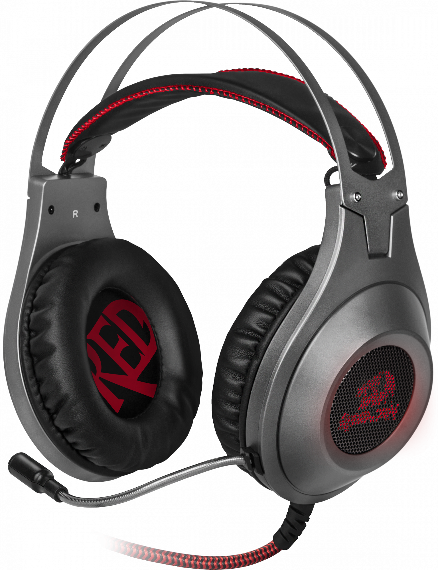 64217 игровая гарнитура inferno pro объемный звук 7.1, провод 2 м Redragon Santreyd 