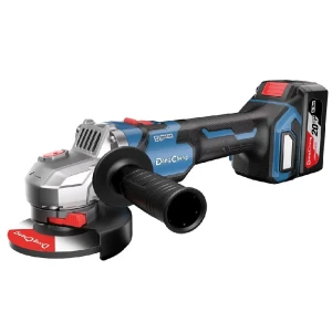 УШМ аккумуляторная Dongcheng DCSM04-125, 20 В Li-ion 2x4 Ач, 125 мм