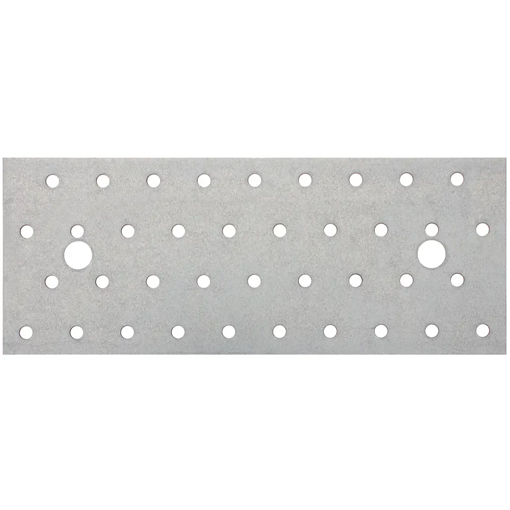 Пластина перфорированная 80x2x200 мм, оцинкованная сталь GAH ALBERTS STLM-2106390 - Вид №1