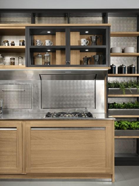 L'Ottocento Дубовая кухня с полуостровом sun-id-1417183 - Вид №2