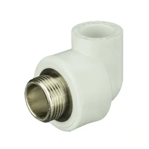 Угол комбинированный 90° РВК 3/4"x20 мм НР полипропилен 021004