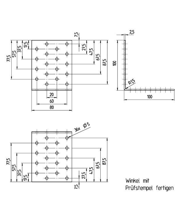 GAH ALBERTS Уголок крепежный для надежных соединений 100×100×80 мм 82547510 STLM-0029494 - Вид №6