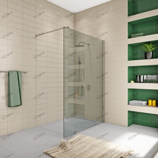 Душевая перегородка в нишу 110x200 GK-861NBPITL GUTEWETTER TREND DOOR 110X200GK861NBPITL
