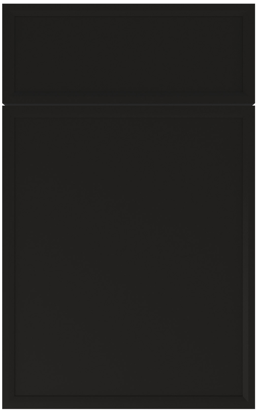 Фасады для кухни Модерн Фрезеровка «Модена» Черный грифельный №300 SIDAK SIST341-11029