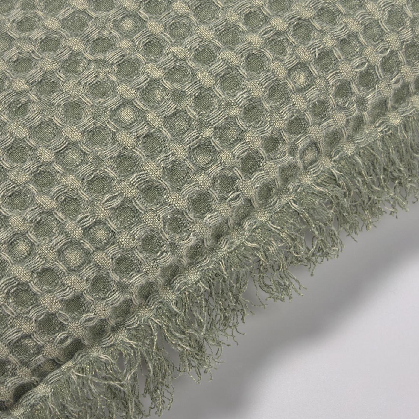 099910 y чехол для подушки из 100% хлопка 45 x 45 cm зеленый La Forma Shallow 