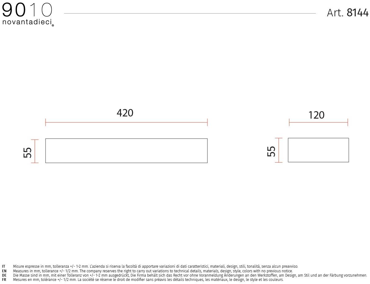 9010 novantadieci Аппликация светодиода из керамики  8144  - Вид №2