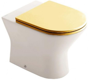 Набор Sanitana приставной INFANTIL: чаша BTW + крышка желтая